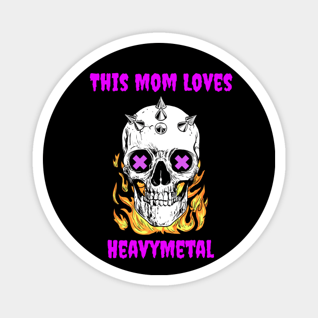 HeavyMetal - Metal Mom Magnet by WizardingWorld